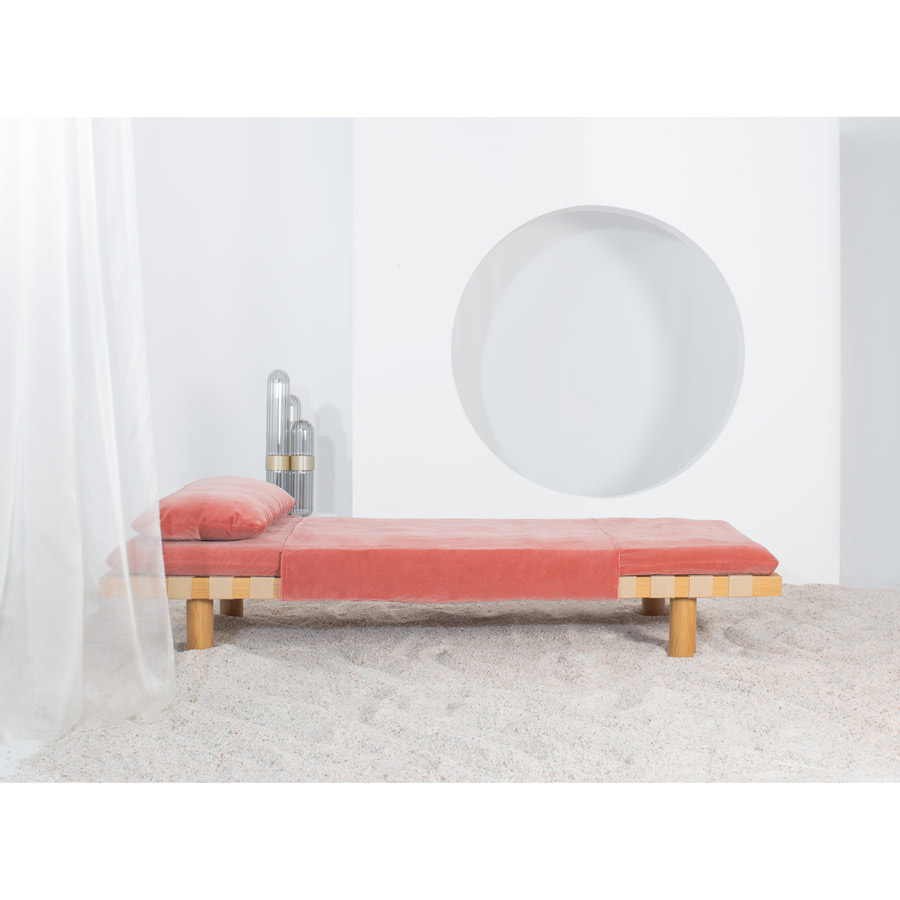 pallet bed by Sebastian Herkner